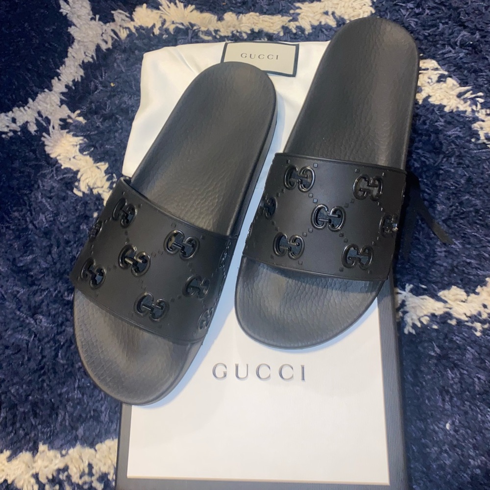 COPY - Men's Rubber Gucci Slide Sandal